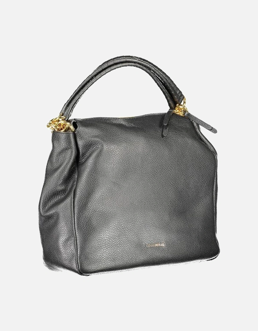 Tote Bag with Internal Pocket and Zip Closure Women - Black Handbags