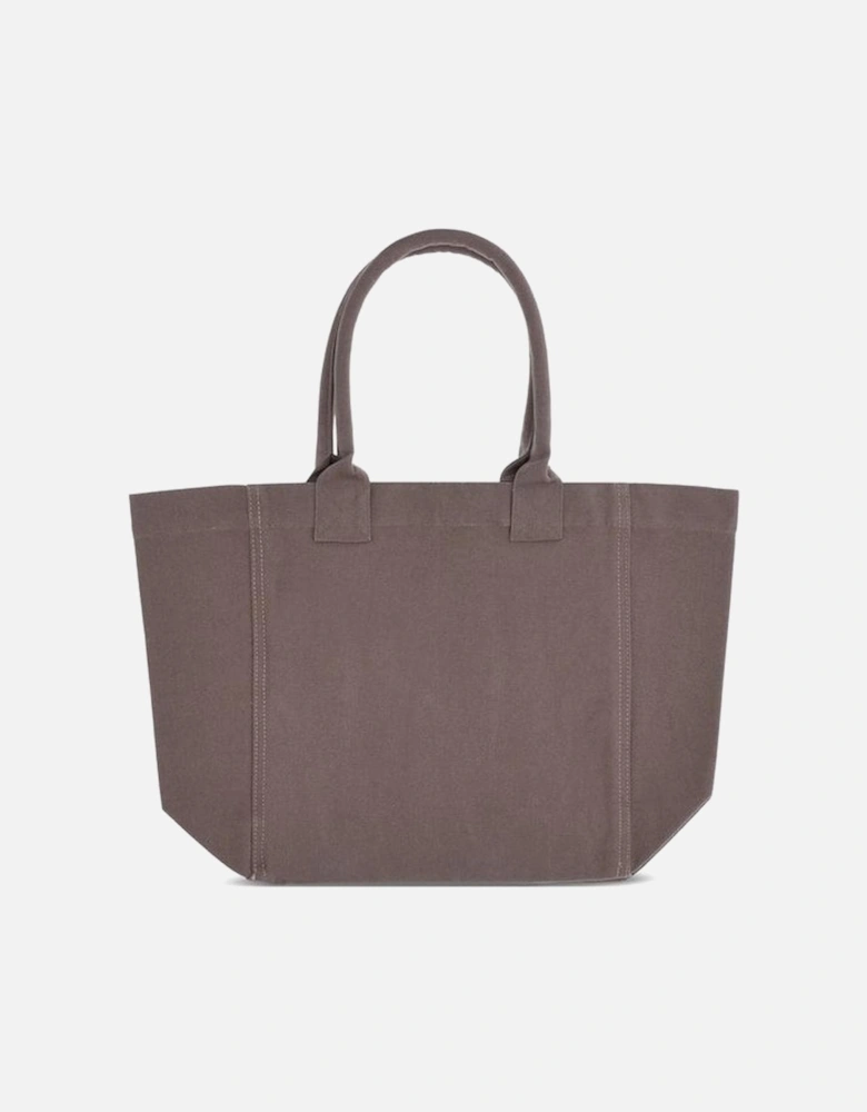 Monochrome Cotton Monogram Tote Bag Women - Bicolor Shoulder Bags