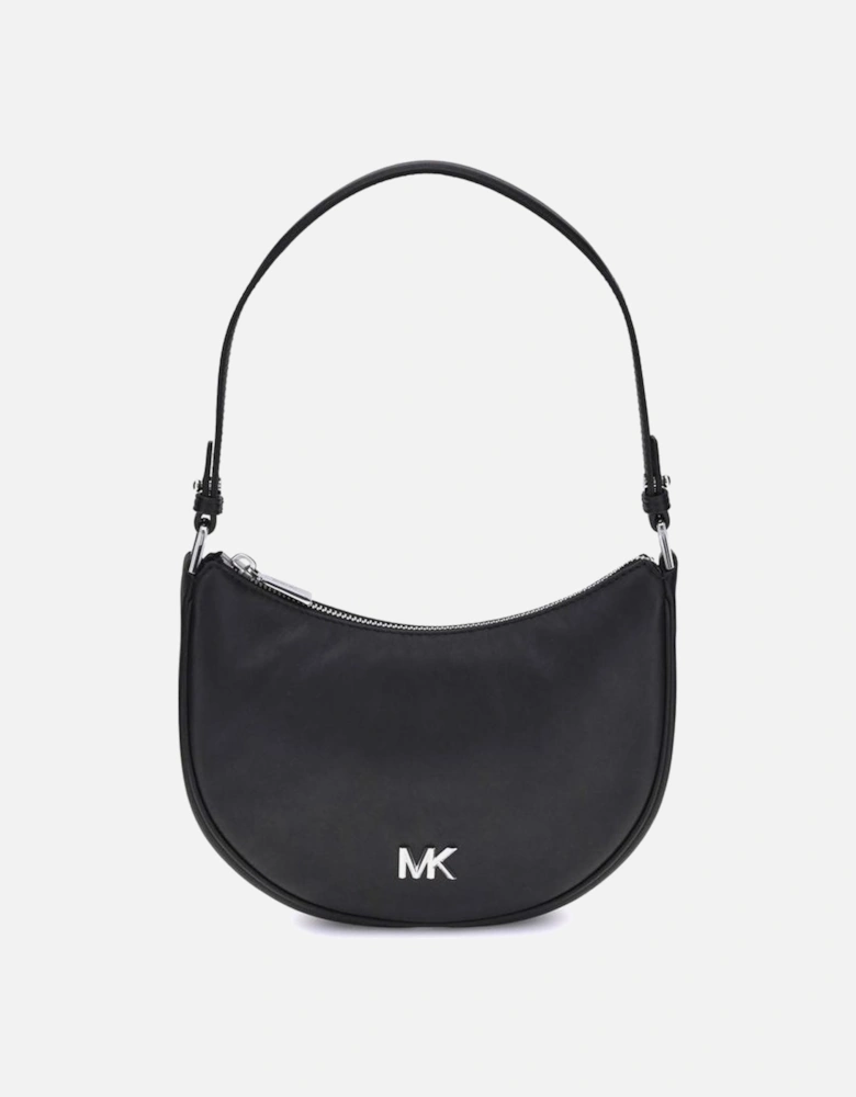 Crescent-Shaped Kyla Shoulder Bag with Adjustable Handle Women - Black