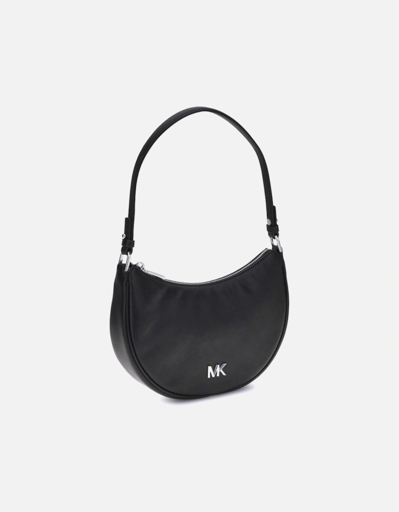 Crescent-Shaped Kyla Shoulder Bag with Adjustable Handle Women - Black