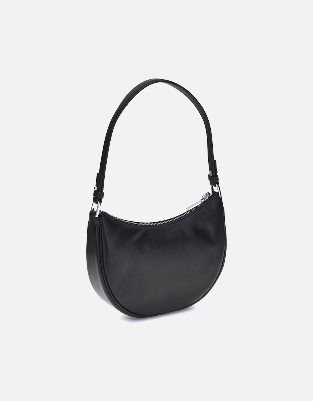 Crescent-Shaped Kyla Shoulder Bag with Adjustable Handle Women - Black