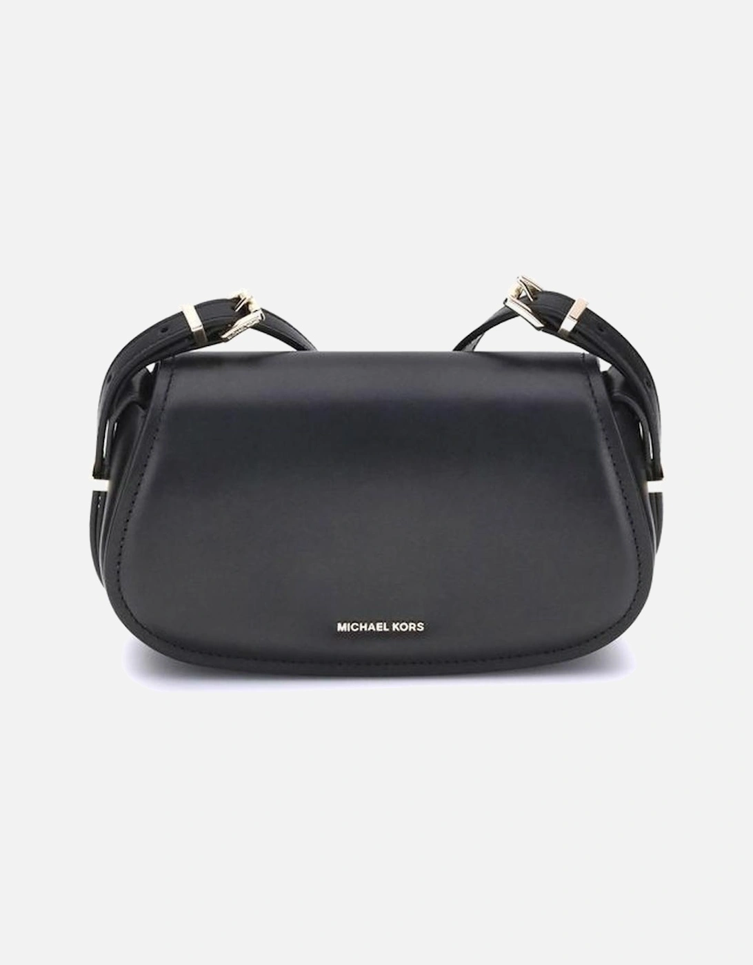 Lydia Calf Leather Shoulder Bag Women - Black, 5 of 4