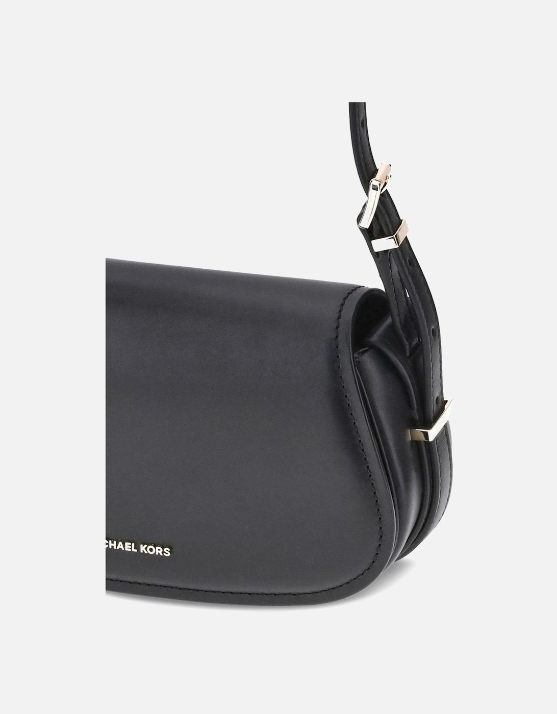 Lydia Calf Leather Shoulder Bag Women - Black