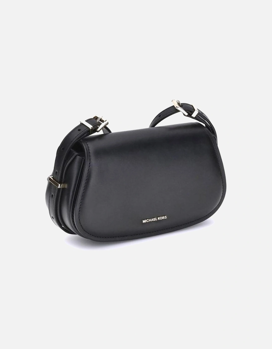 Lydia Calf Leather Shoulder Bag Women - Black