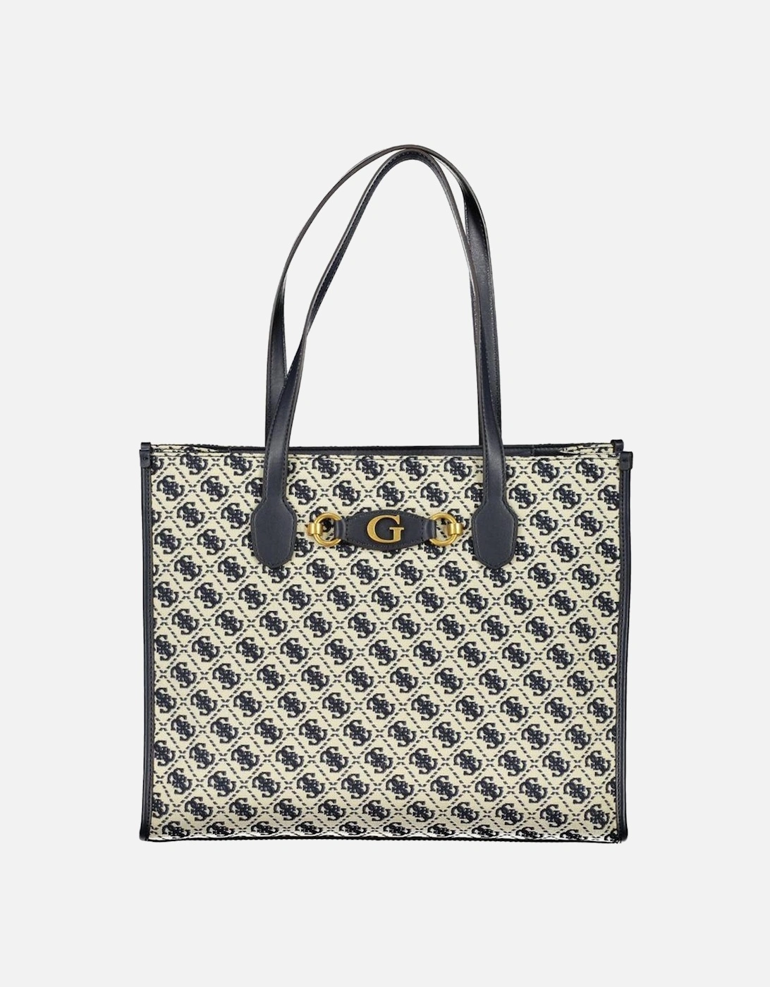 Leather Shoulder Bag with Multiple Pockets Women - Blue Handbags, 4 of 3