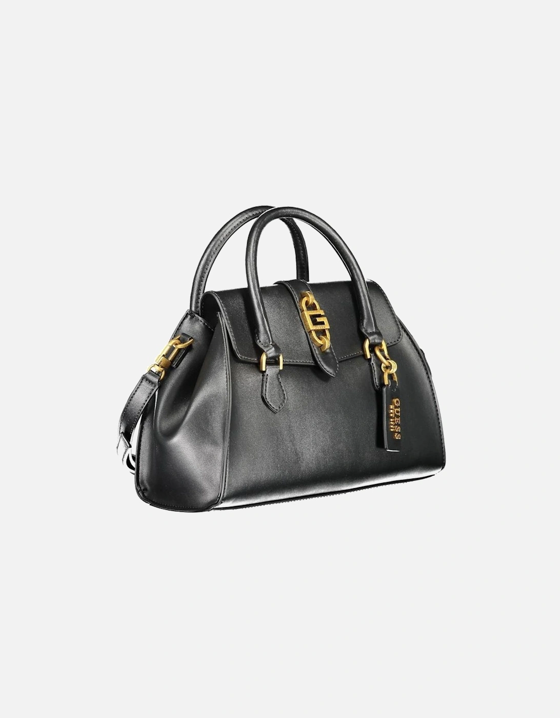 Expandable Bag with Adjustable Strap Women - Black Handbags