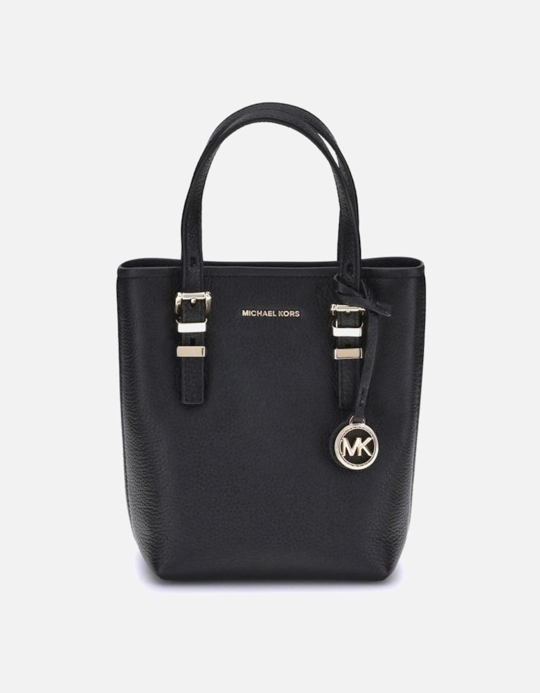 Grained Calfskin Leather Card Holder Women - Black Handbags