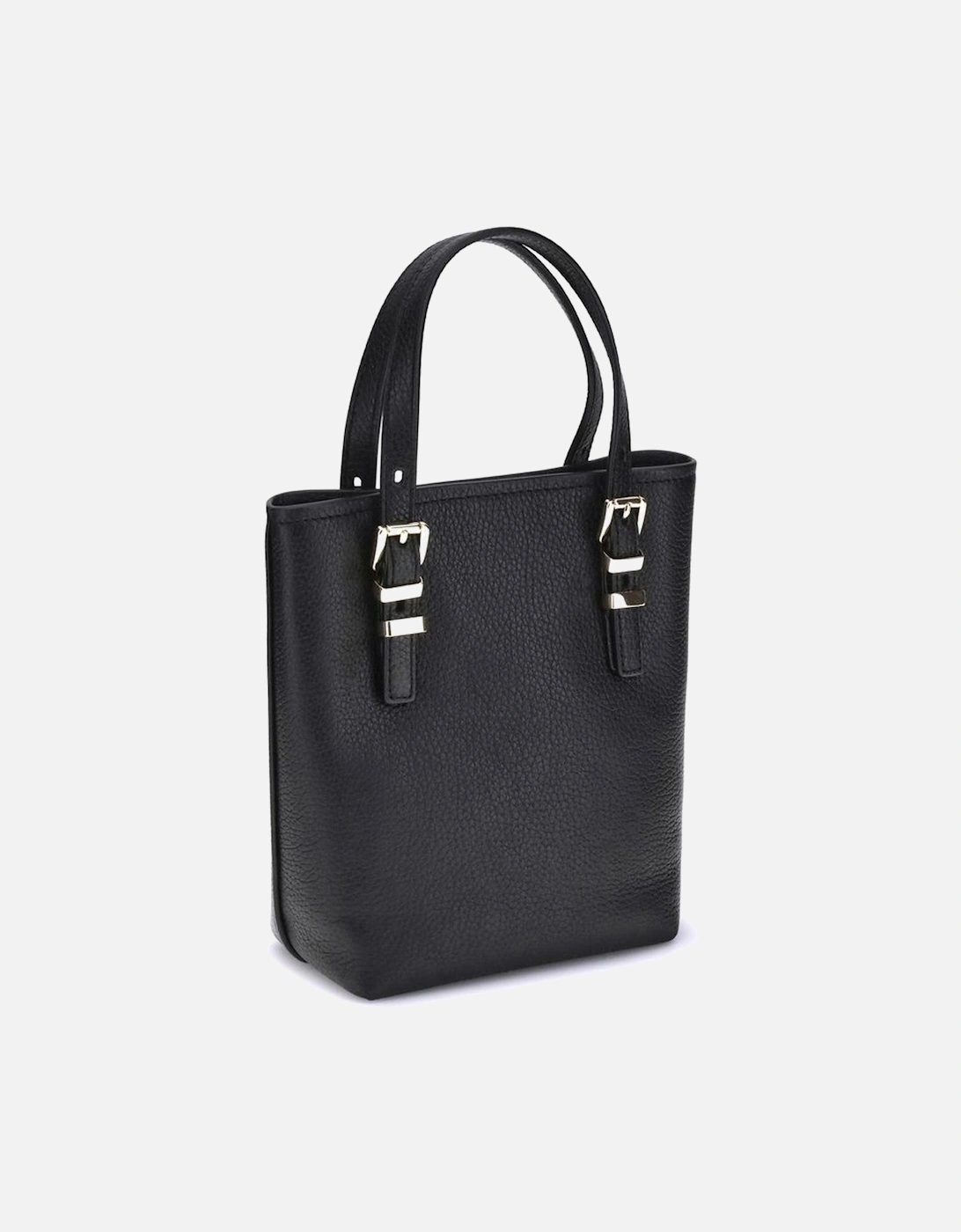 Grained Calfskin Leather Card Holder Women - Black Handbags