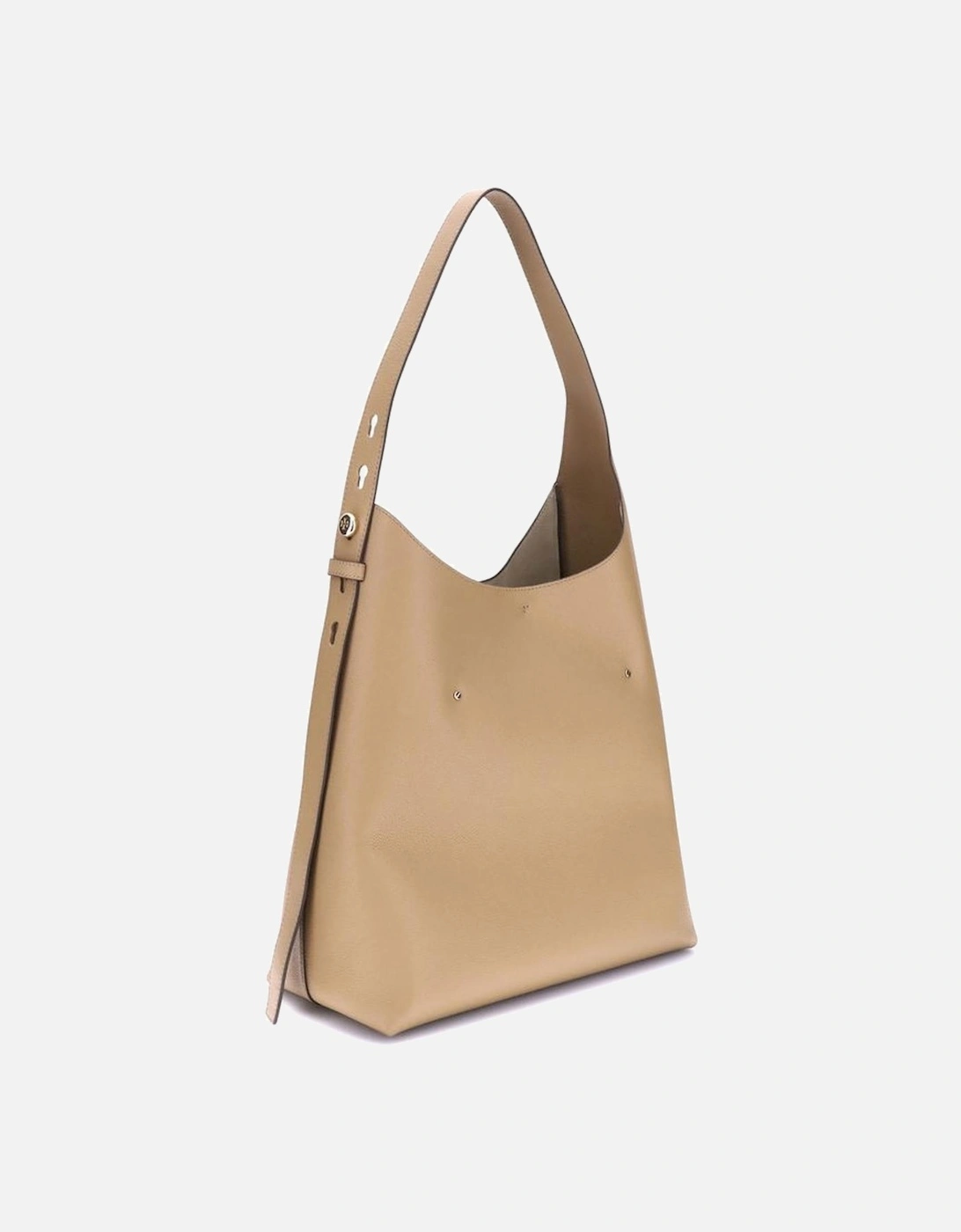 Romy Soft Leather Shoulder Bag Women - Beige