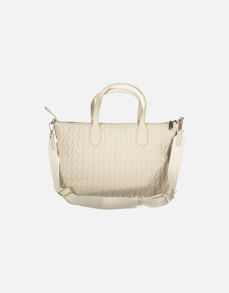 Bag with Handles and Adjustable Strap Women - White Handbags