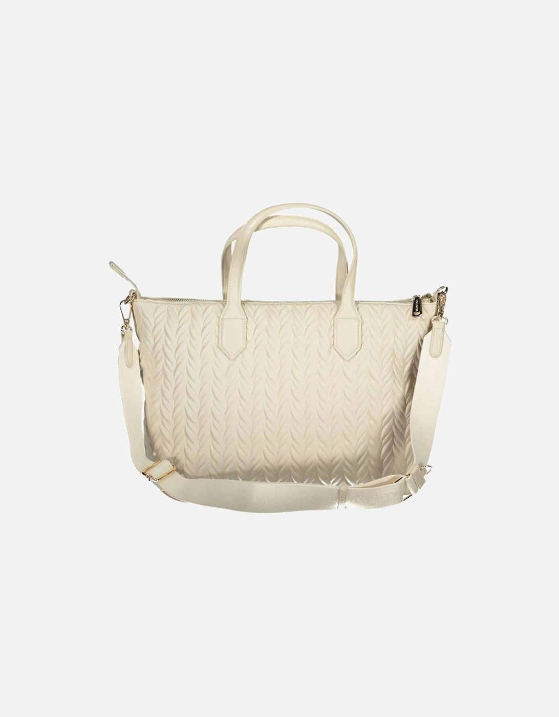 Bag with Handles and Adjustable Strap Women - White Handbags
