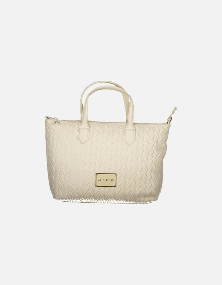 Bag with Handles and Adjustable Strap Women - White Handbags