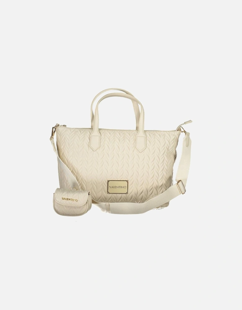 Bag with Handles and Adjustable Strap Women - White Handbags