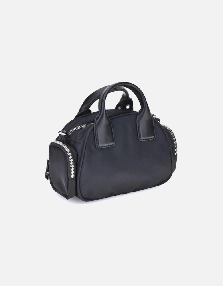 Polochon Mini Handbag with Adjustable Strap Women - Black