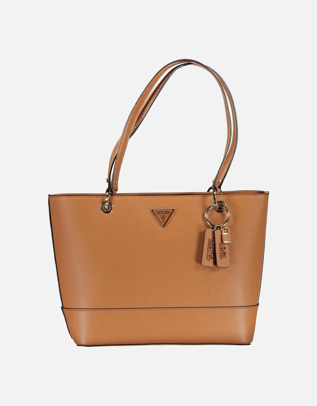 Shoulder Bag with External and Internal Pockets Women - Brown Handbags, 4 of 3