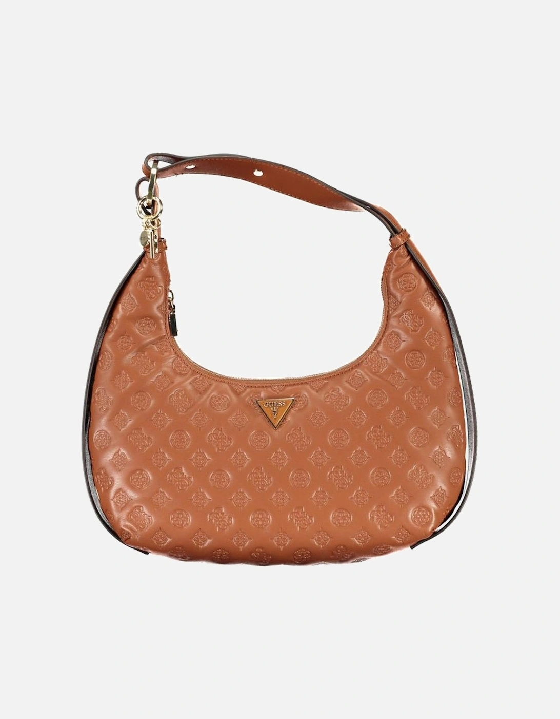 Logo Shoulder Bag with Pockets Women - Brown Handbags, 4 of 3