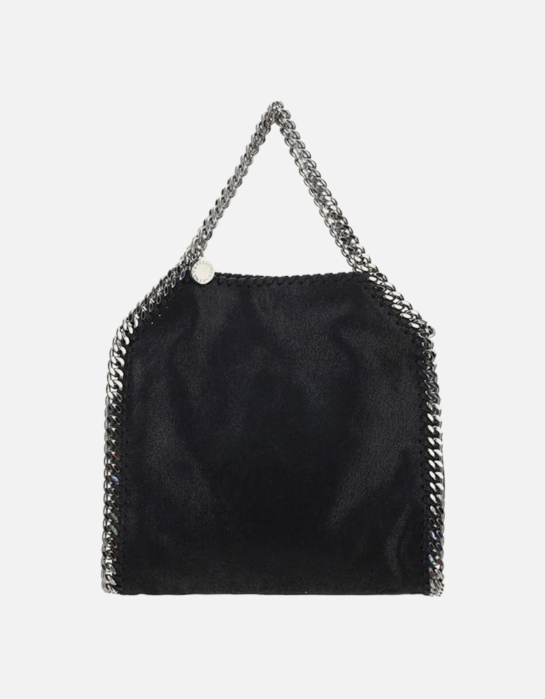 Falabella Mini Tote with Chain Details Women - Black Shoulder Bags