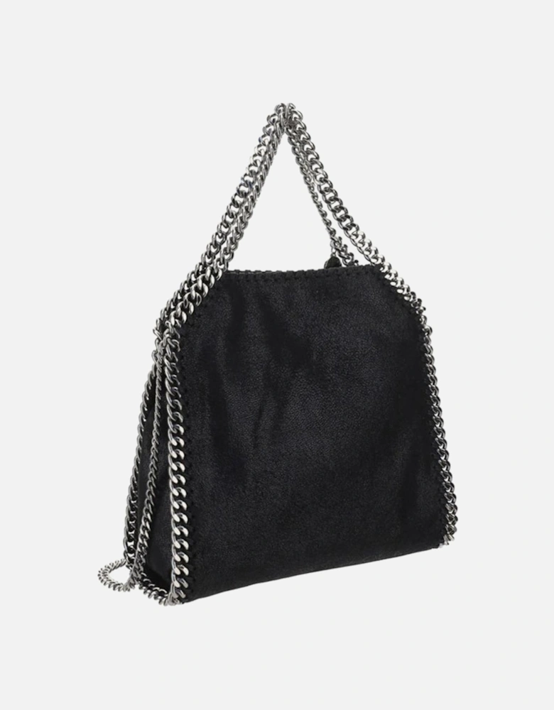 Falabella Mini Tote with Chain Details Women - Black Shoulder Bags