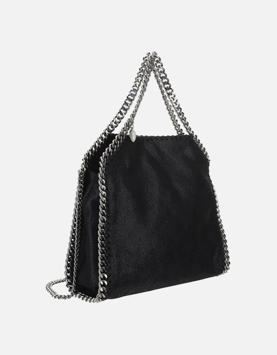 Falabella Mini Tote with Chain Details Women - Black Shoulder Bags