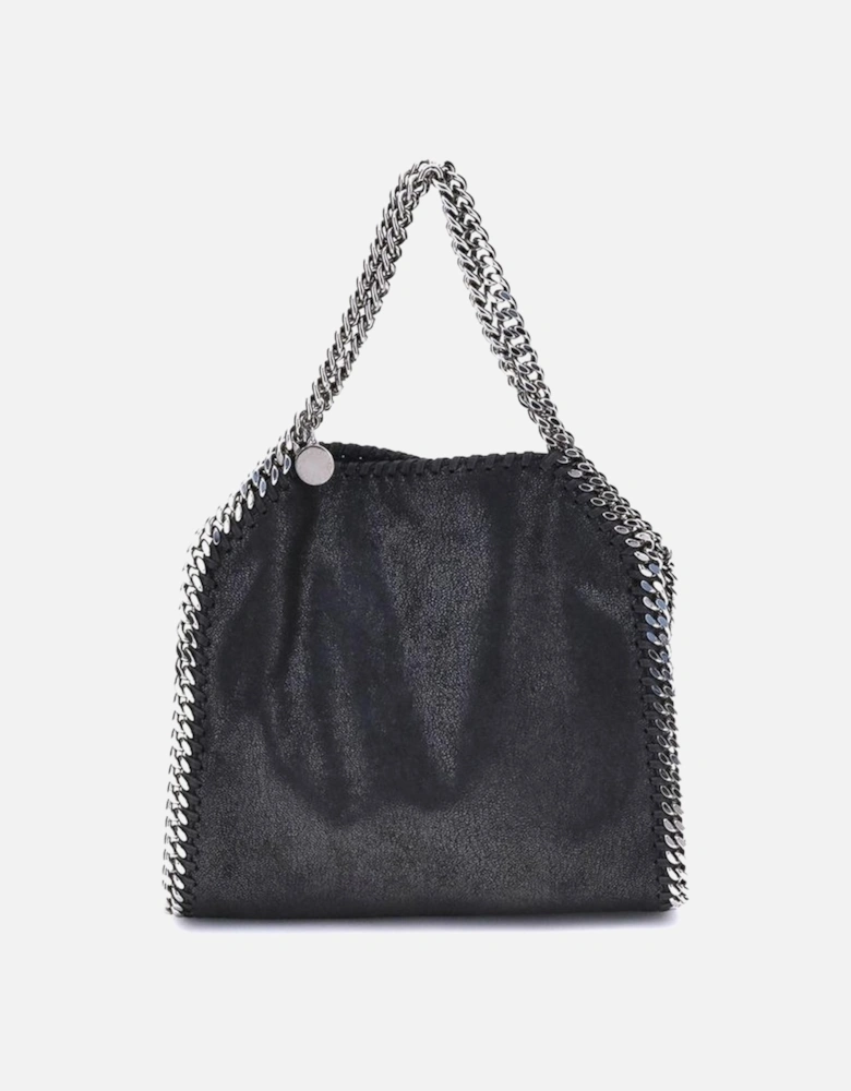 Falabella Mini Tote with Chain Details Women - Black Shoulder Bags