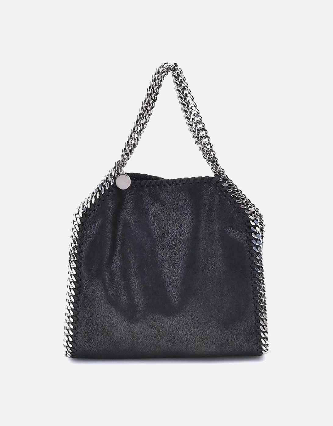 Falabella Mini Tote with Chain Details Women - Black Shoulder Bags
