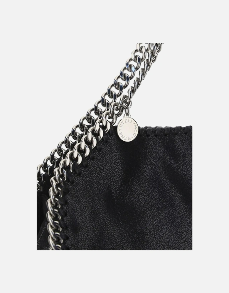 Falabella Mini Tote with Chain Details Women - Black Shoulder Bags