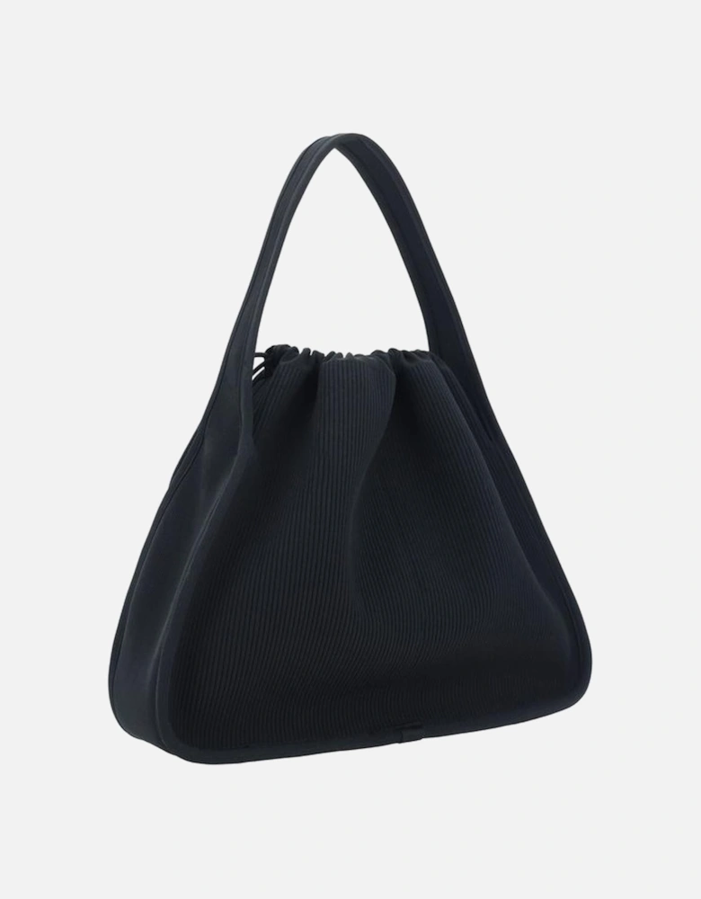Ryan Large Handbag with Drawstring Closure Women - Black