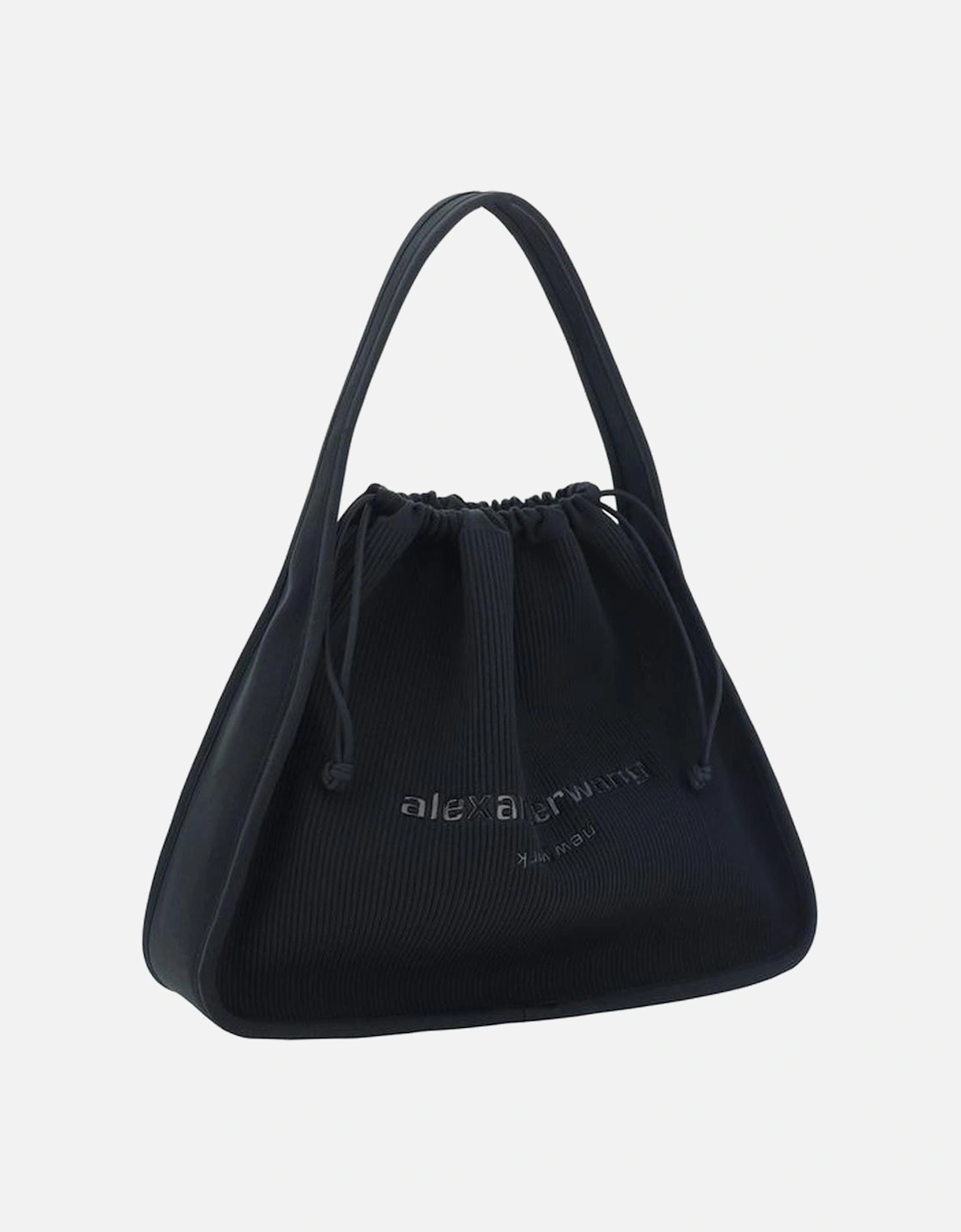 Ryan Large Handbag with Drawstring Closure Women - Black