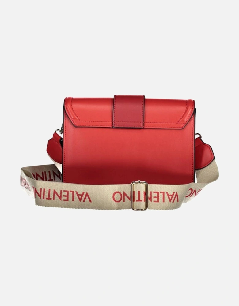 Adjustable Removable Shoulder Bag with Internal Pocket Women - Red