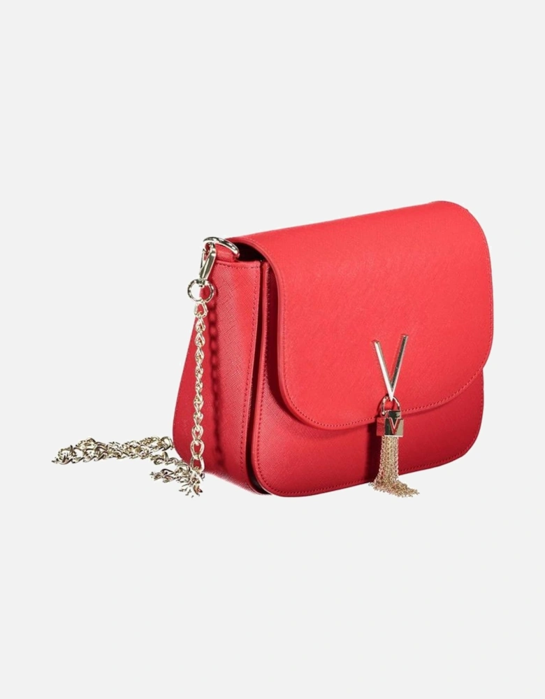 Versatile Multi-Strap Shoulder Bag Women - Red Handbags