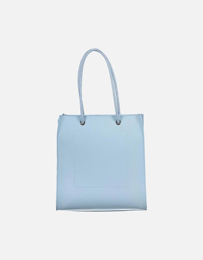 Contrasting Shoulder Bag with Inside Pocket Women - Blue Handbags