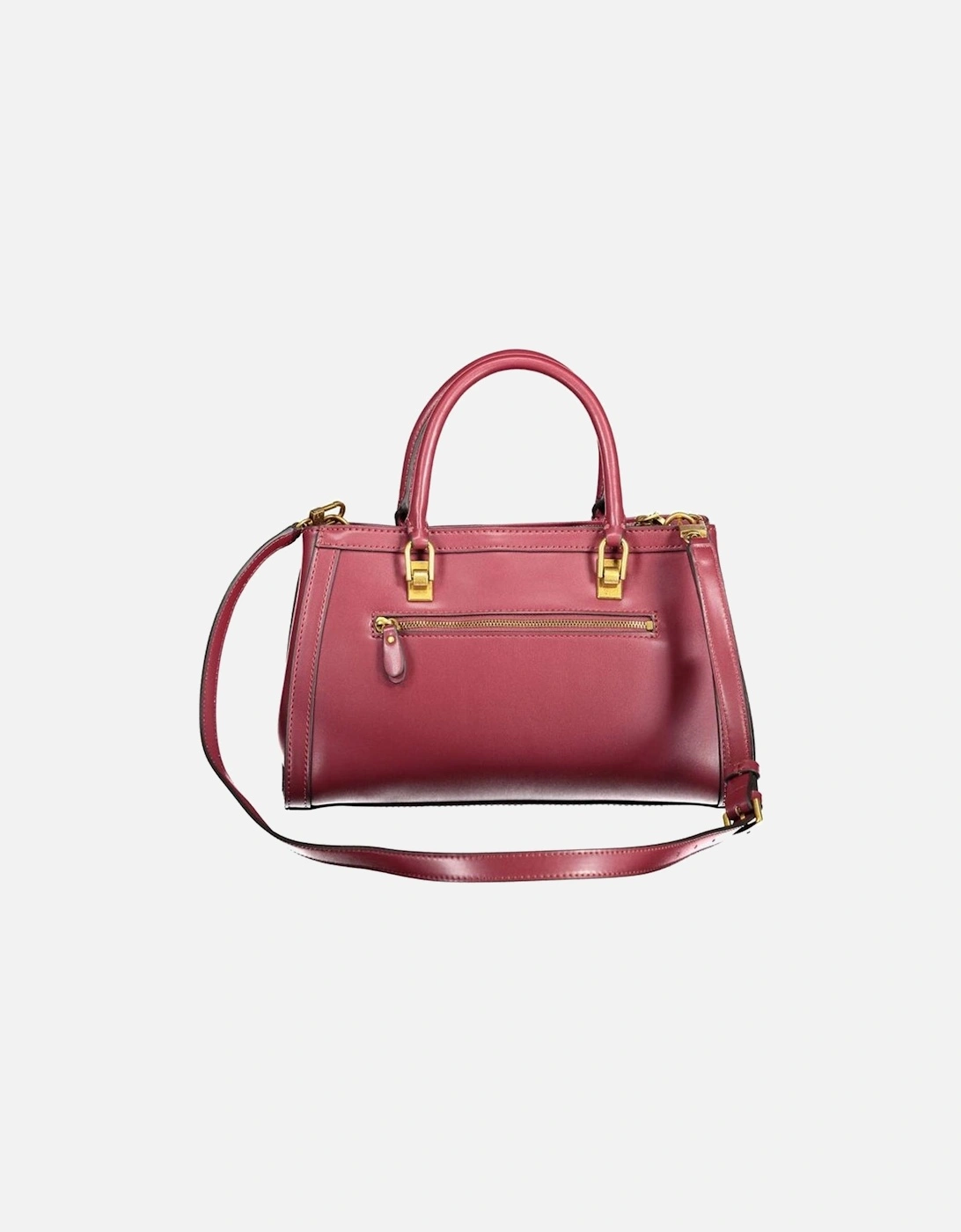 Multi-Compartment Tote Bag with Shoulder Strap Women - Purple Handbags, 3 of 2