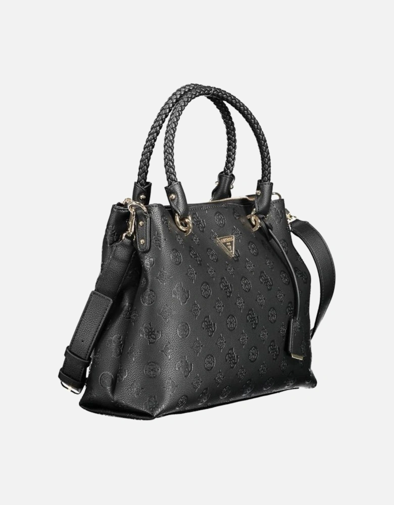 Bag with Adjustable Strap and Multiple Compartments Women - Black