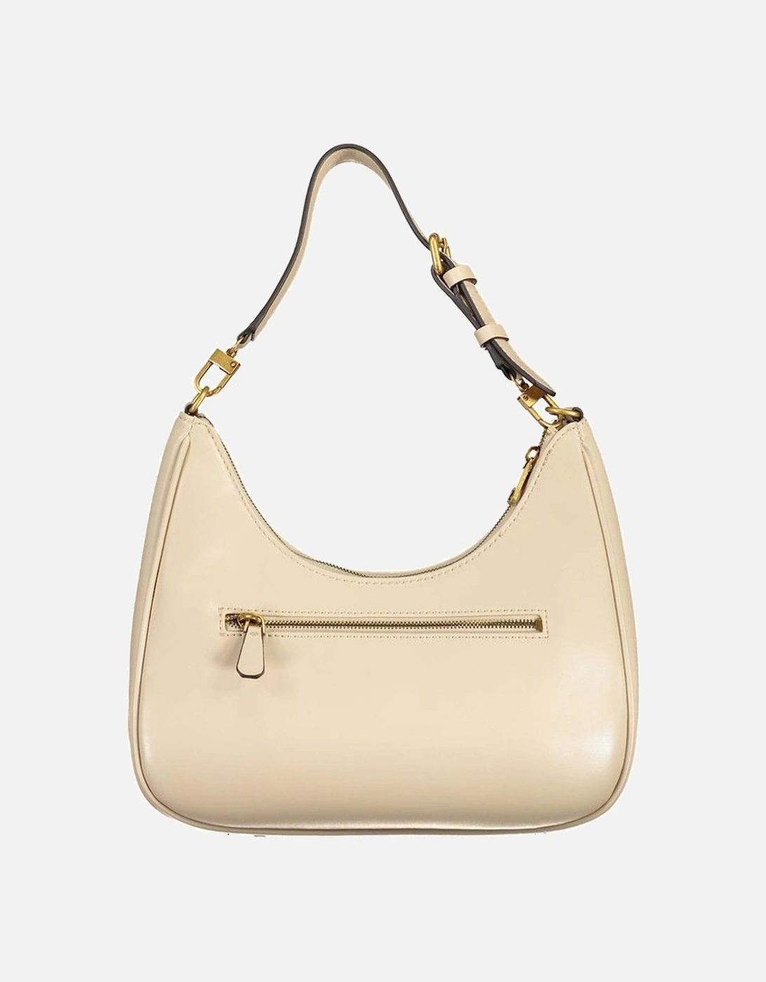 Adjustable Shoulder Bag with Multiple Pockets Women - Beige Handbags