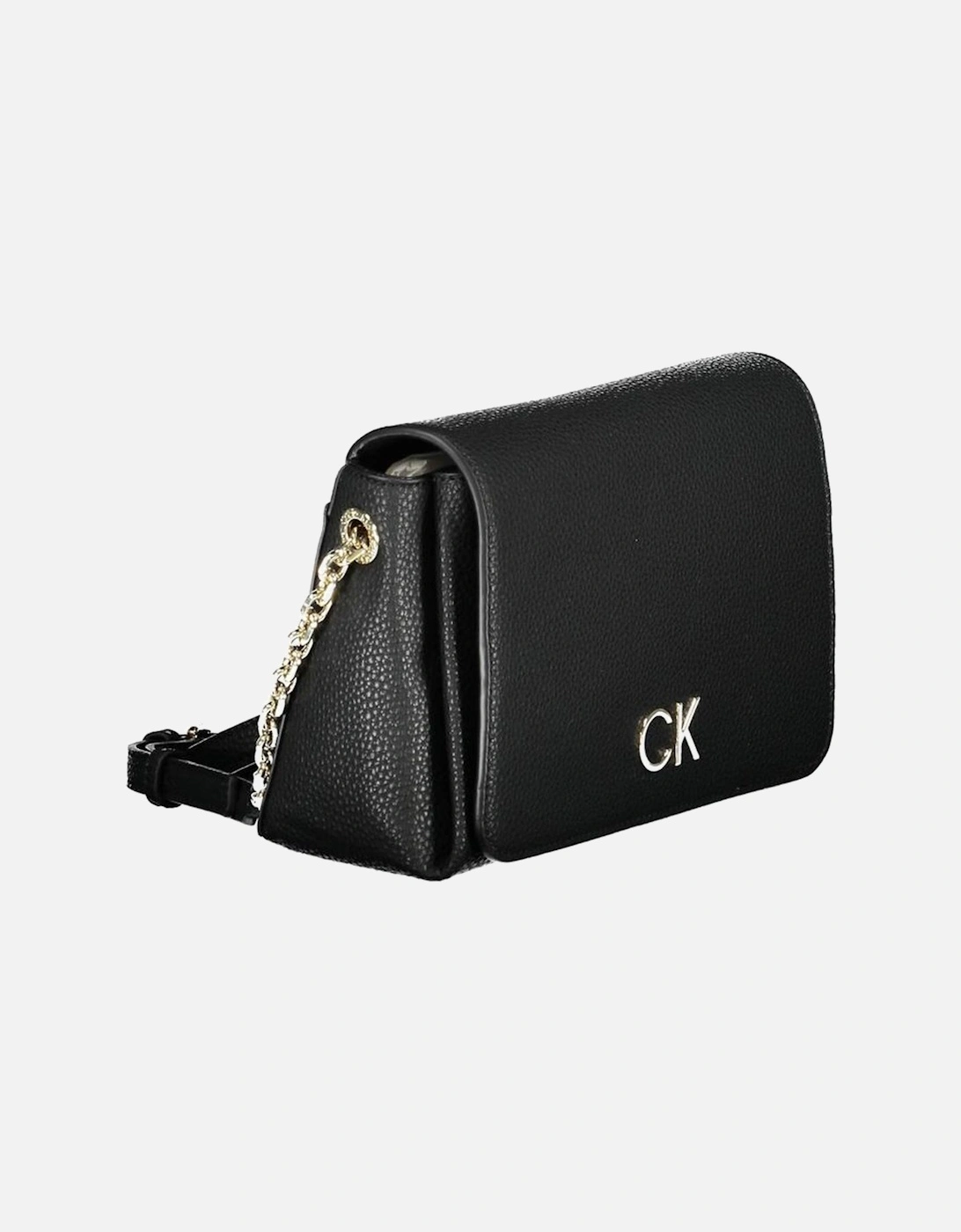 Adjustable Shoulder Bag with Contrasting Details Women - Black