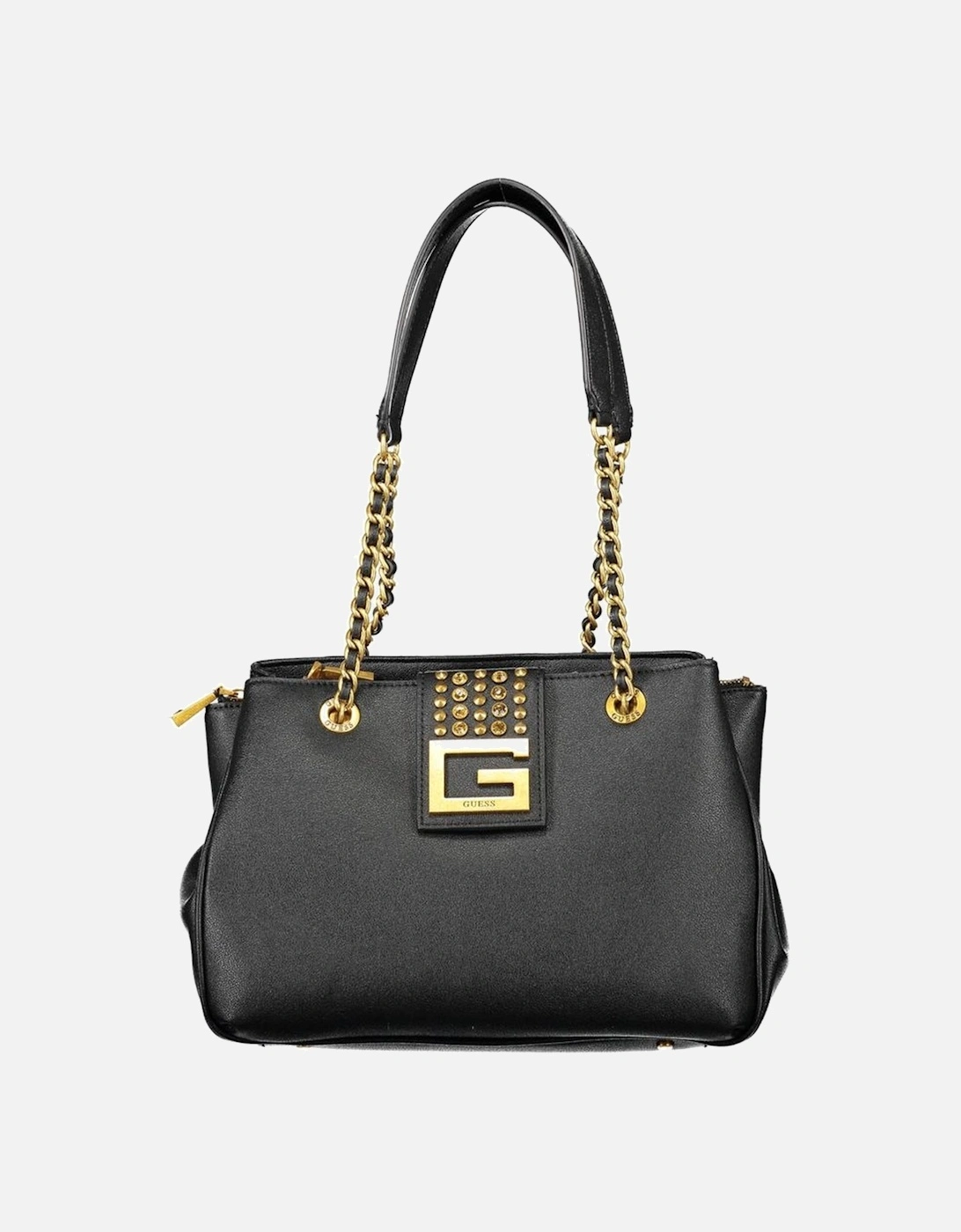 Shoulder Bag with Multiple Compartments Women - Black Handbags, 4 of 3