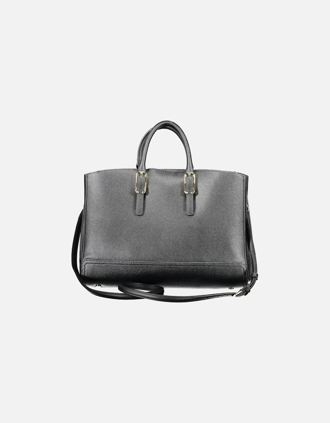 Bag with Handles and Adjustable Strap Women - Black Handbags