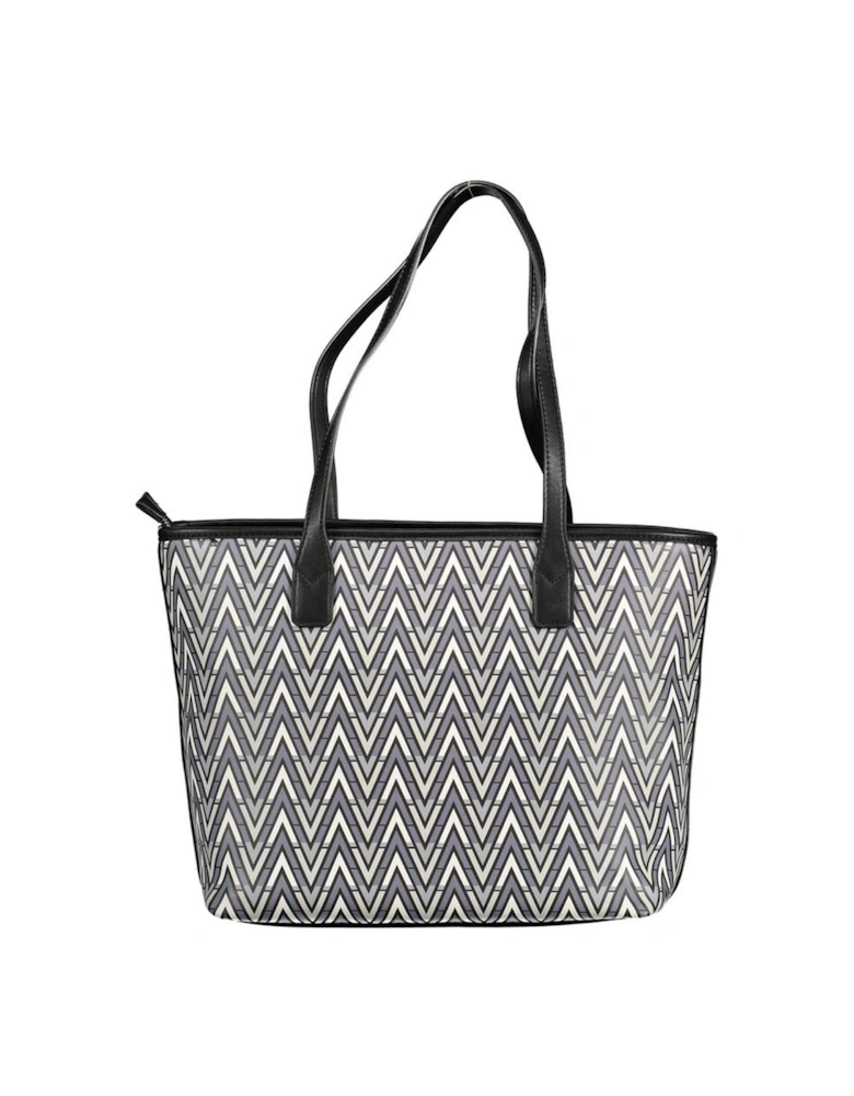 Structured Shoulder Bag with Removable Coin Purse Women - Black