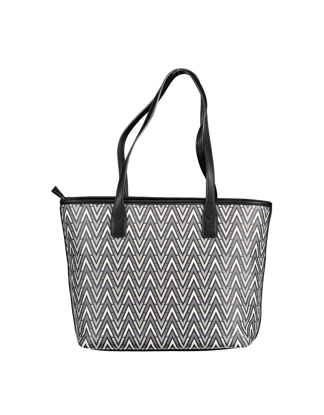 Structured Shoulder Bag with Removable Coin Purse Women - Black