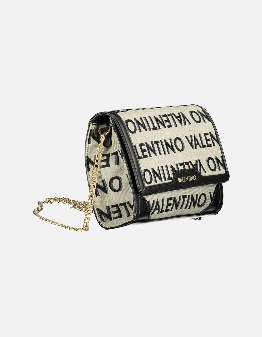 Chain Shoulder Bag with Internal Document Holder Women - Gray Handbags