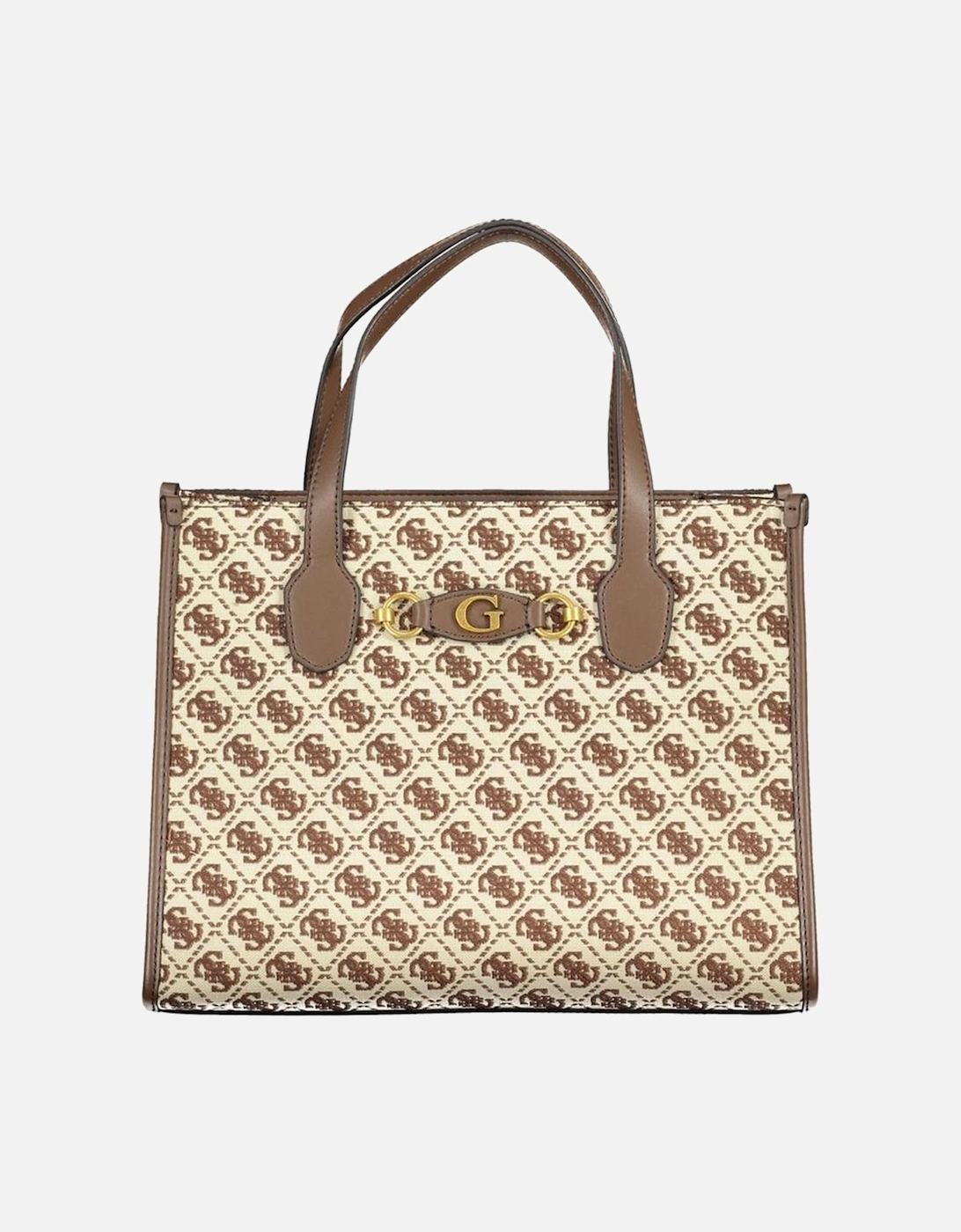 Bag with Two Handles and Adjustable Strap Women - Brown Handbags, 4 of 3