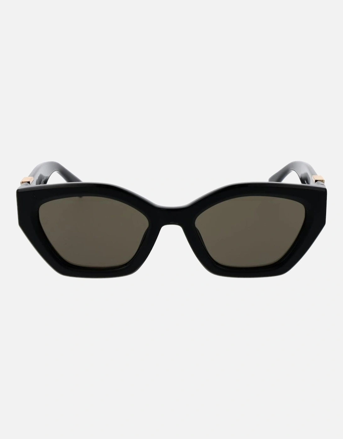 Cat Eye Full-Rim Acetate Sunglasses Women - Black