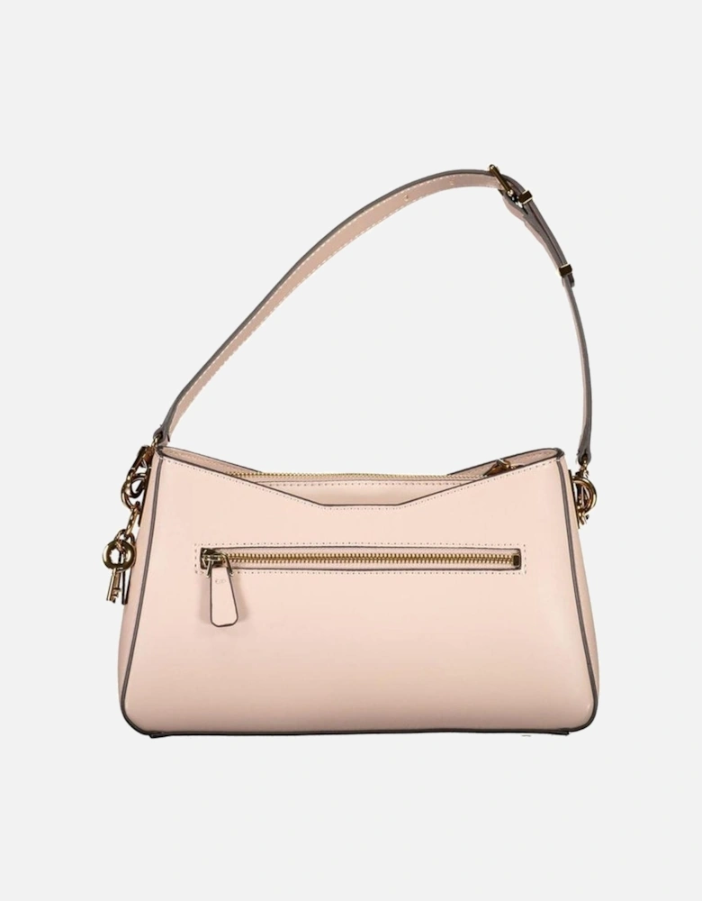 Multifunctional Bag with Adjustable Shoulder Handle Women - Pink