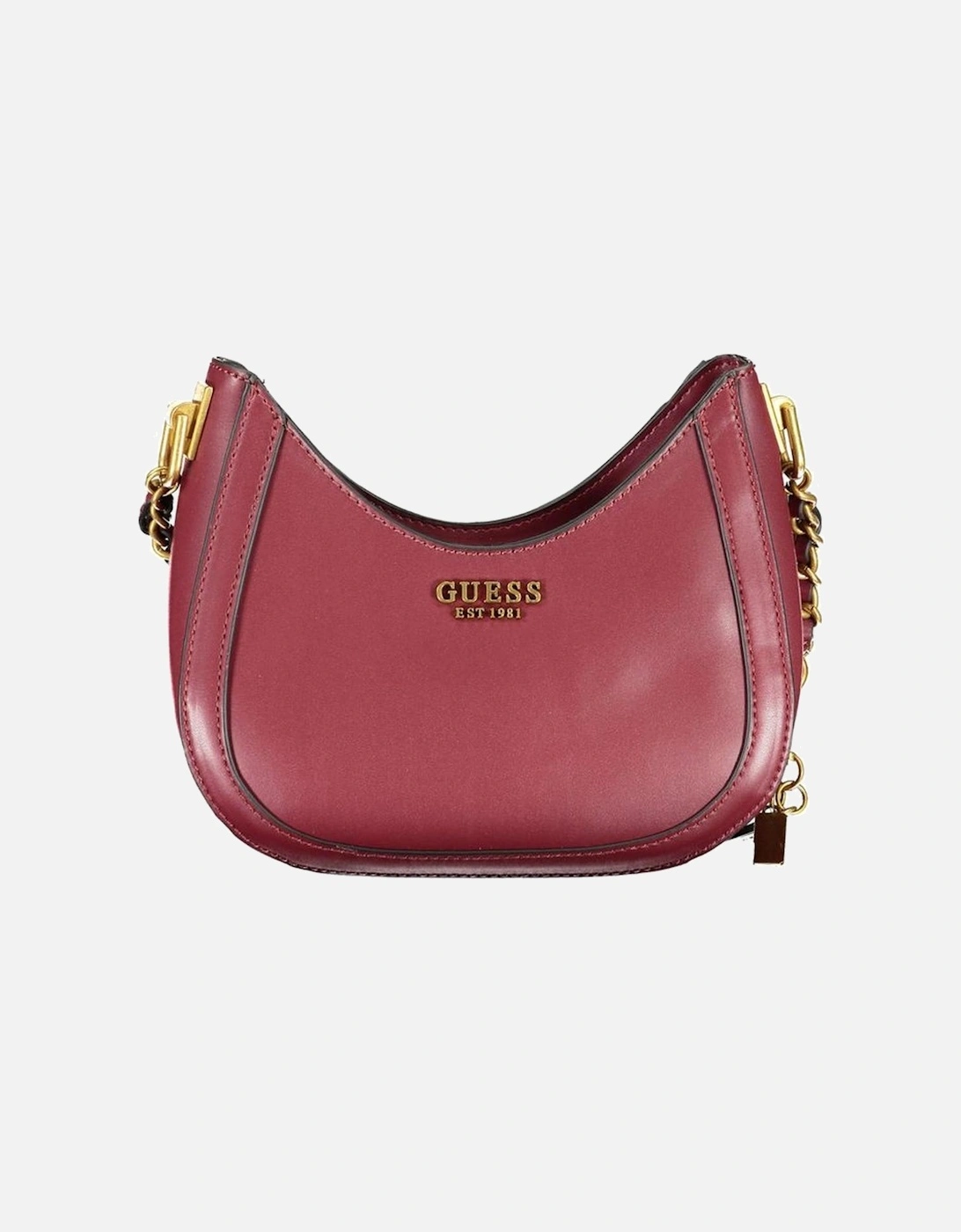 Shoulder Bag with External and Internal Pockets Women - Purple, 3 of 2