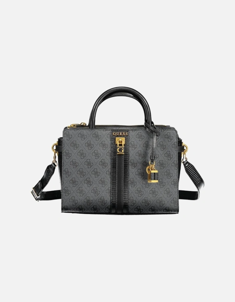 Versatile Handbag with Multiple Compartments Women - Black