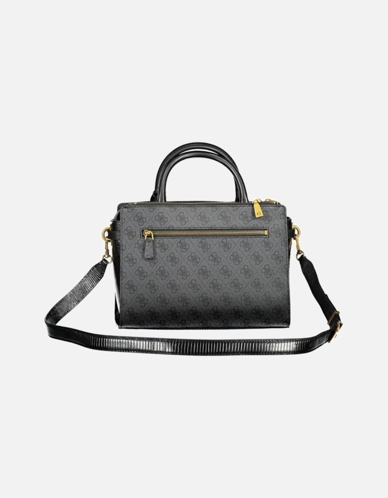 Versatile Handbag with Multiple Compartments Women - Black