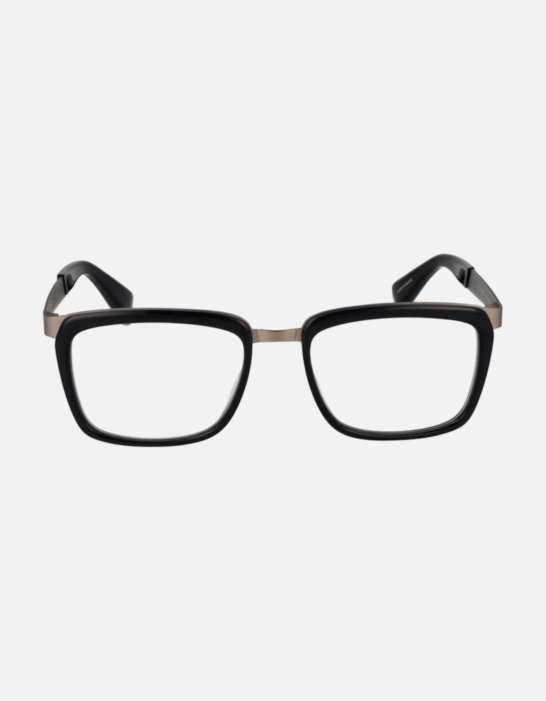 Square Frame Eyeglasses Unisex - Black
