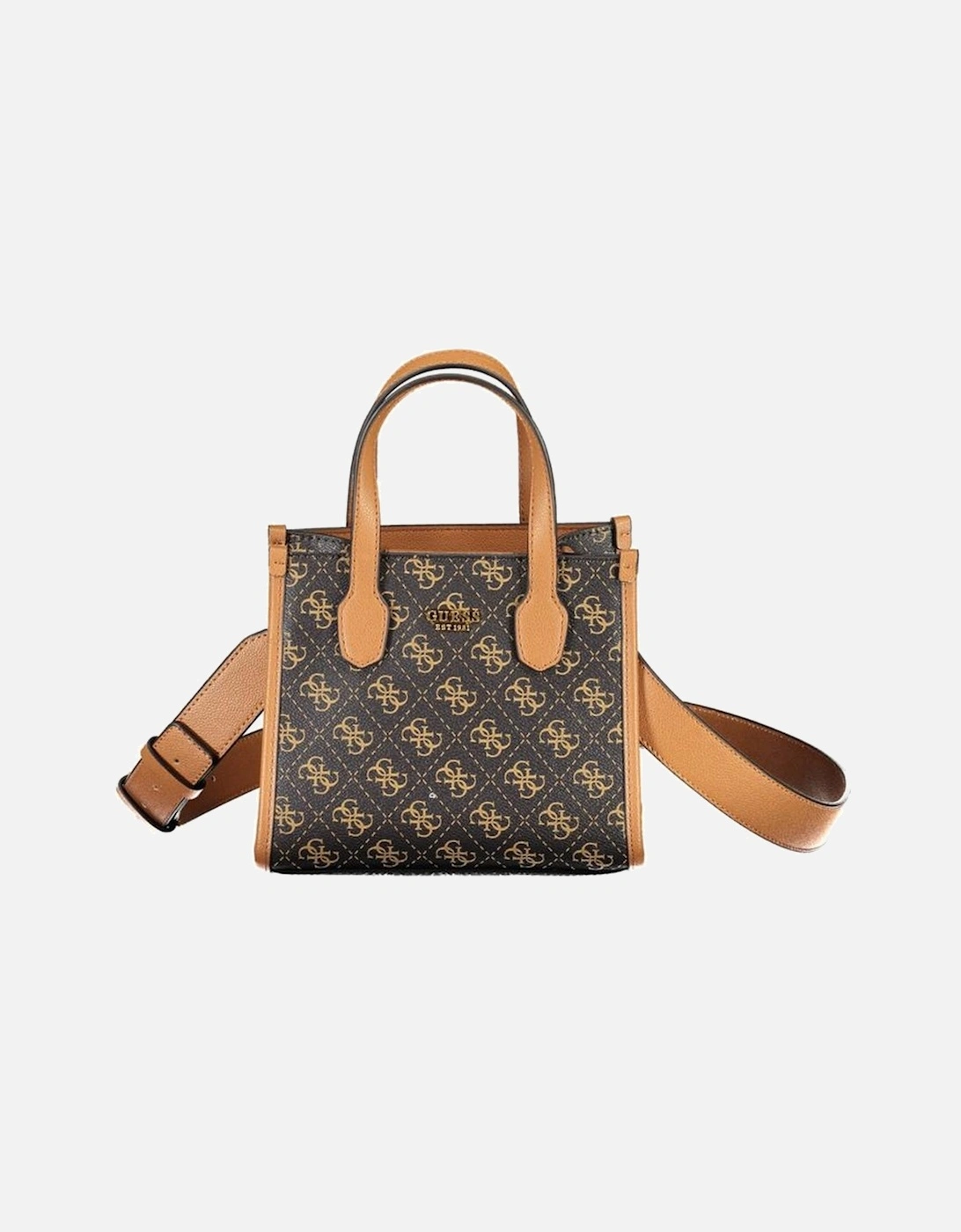 Bag with Handles and Removable Shoulder Strap Women - Brown Handbags, 4 of 3