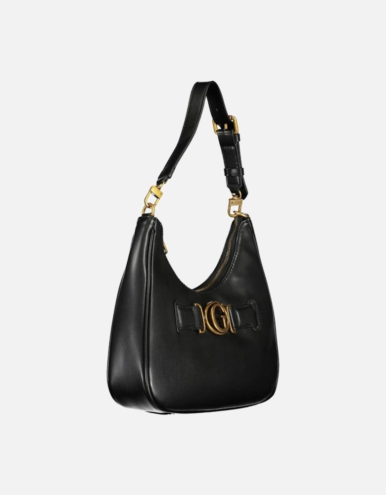 Adjustable Shoulder Bag with Multiple Pockets Women - Black Handbags