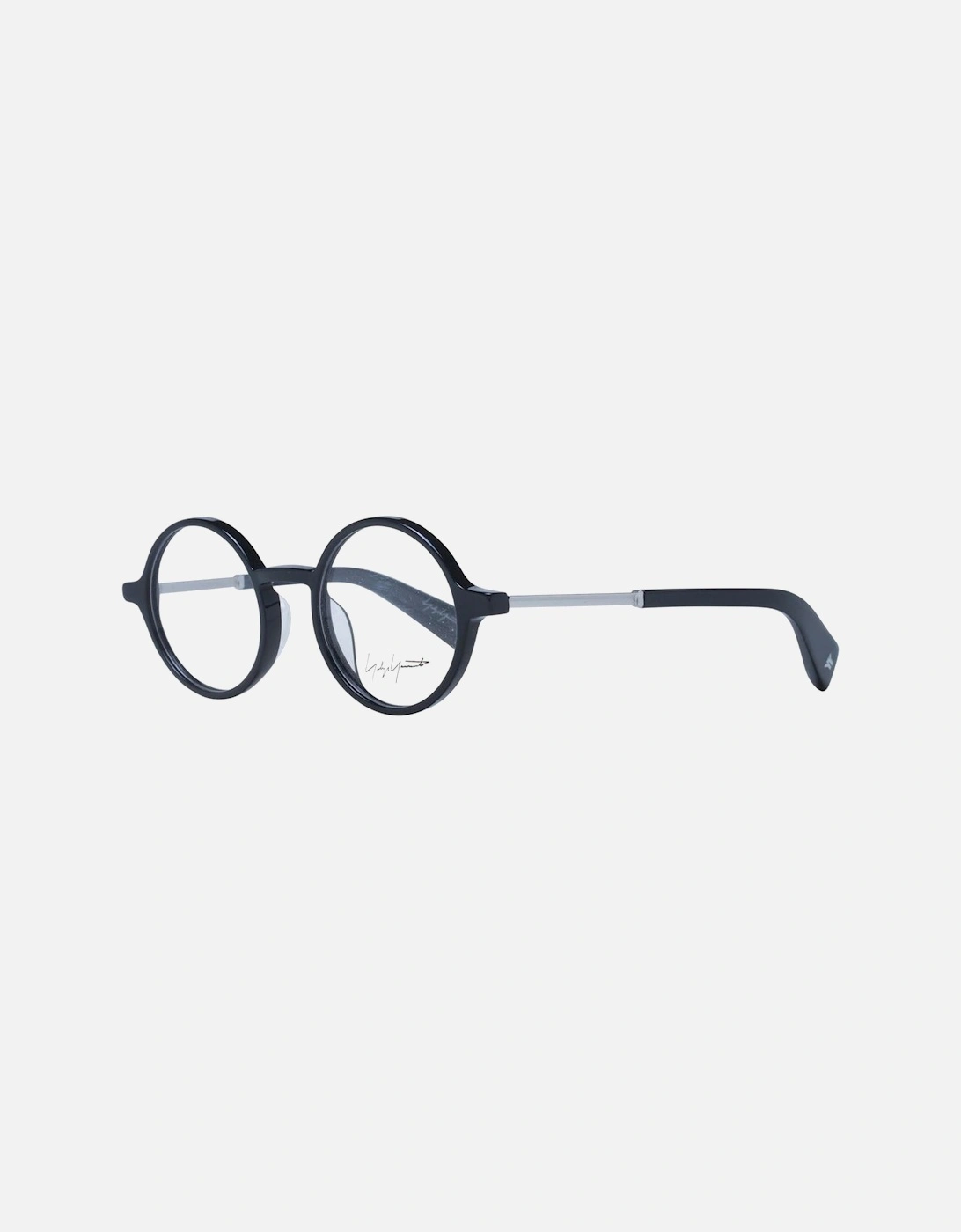 Round Frame Eyeglasses Unisex - Black, 4 of 3